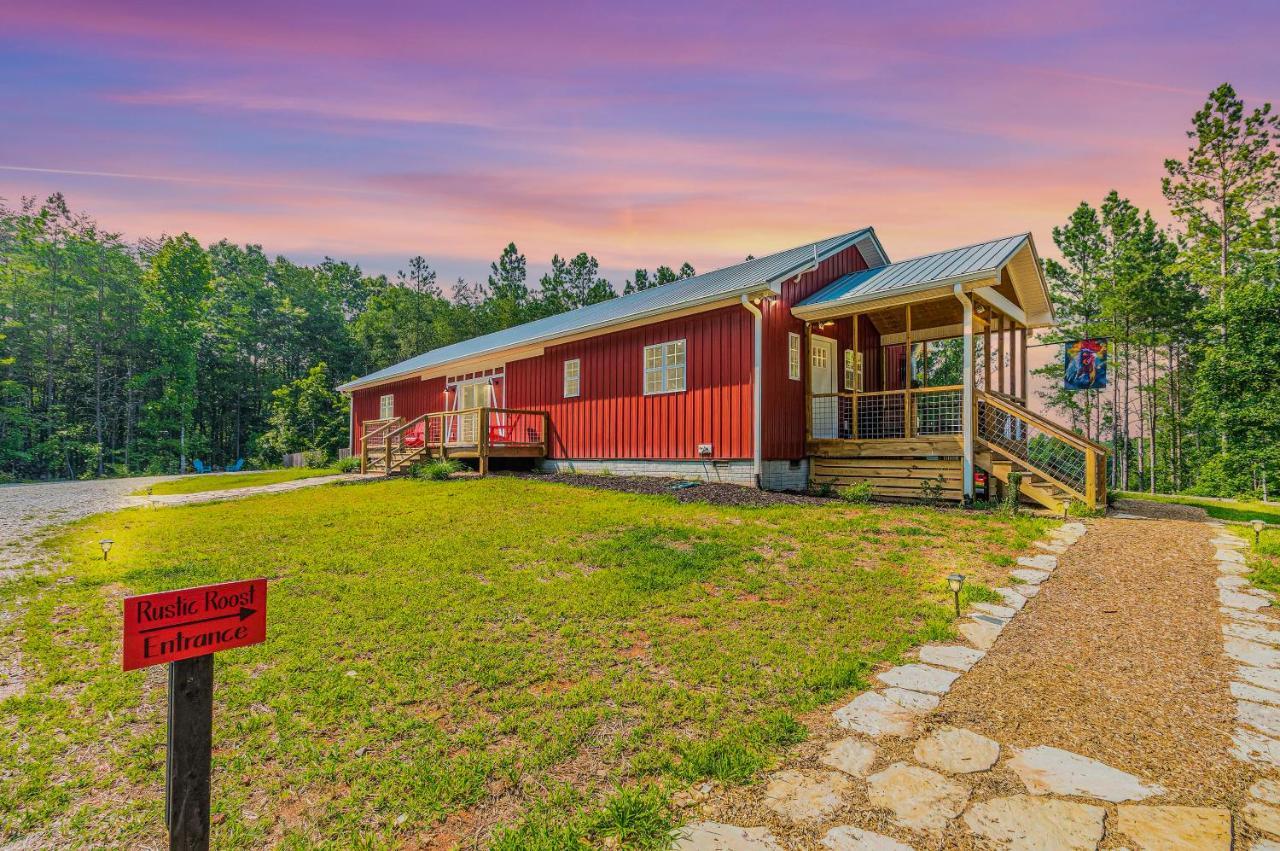 Rustic Roost-5 Acres, Fenced, Fire Pit, Rv Option & Mtn View Villa Dahlonega Exterior photo